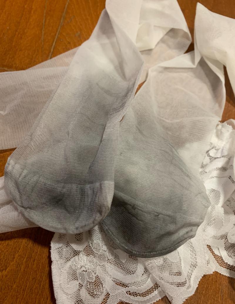清楚な顔して本気蒸れ□⚡️濃厚納豆系足蒸れに沼るSexyニーハイ□