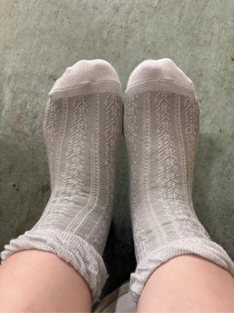 安全靴で履く2着用靴下
