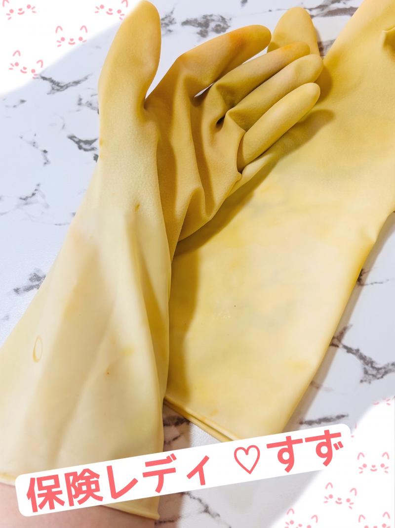 【レア出品】すずの手汗がぎゅぎゅっと染み込んだゴム手袋♡