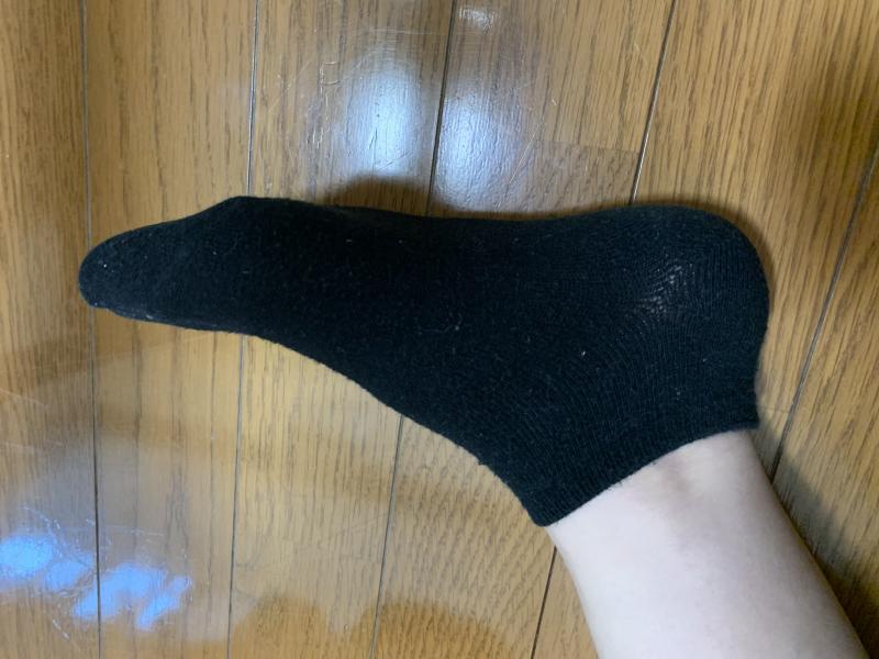 仕事中03日履き♡くさくさ靴下♡足画像05枚付き♡