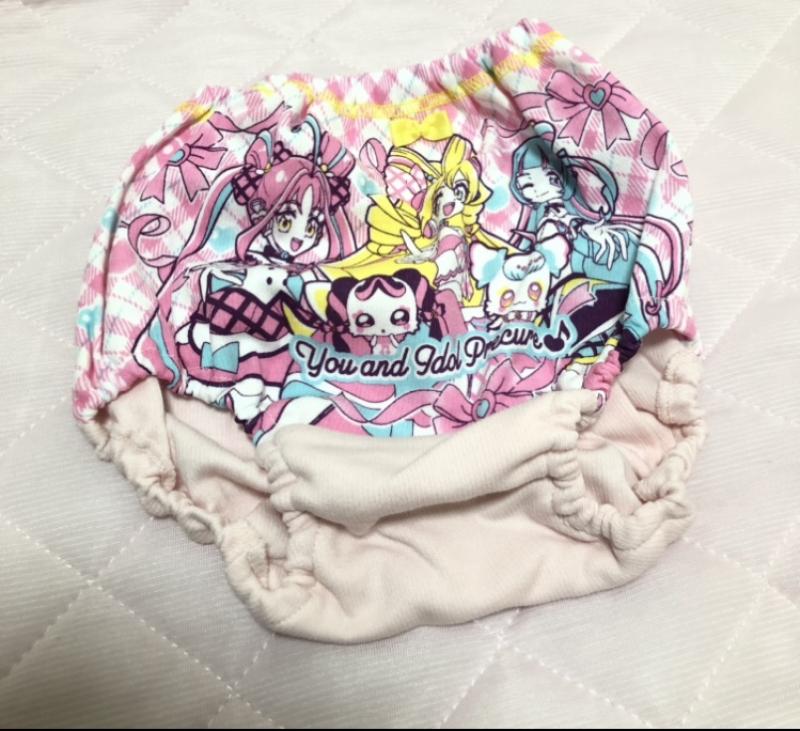 愛液20mIプレ❤️3日履いちゃう&匂いづけプリキュアキッズパンツ130サイズ❤️