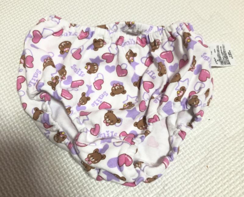 3日履いておしっこorおしりの匂いもつけれちゃう130サイズキッズパンツ❤️