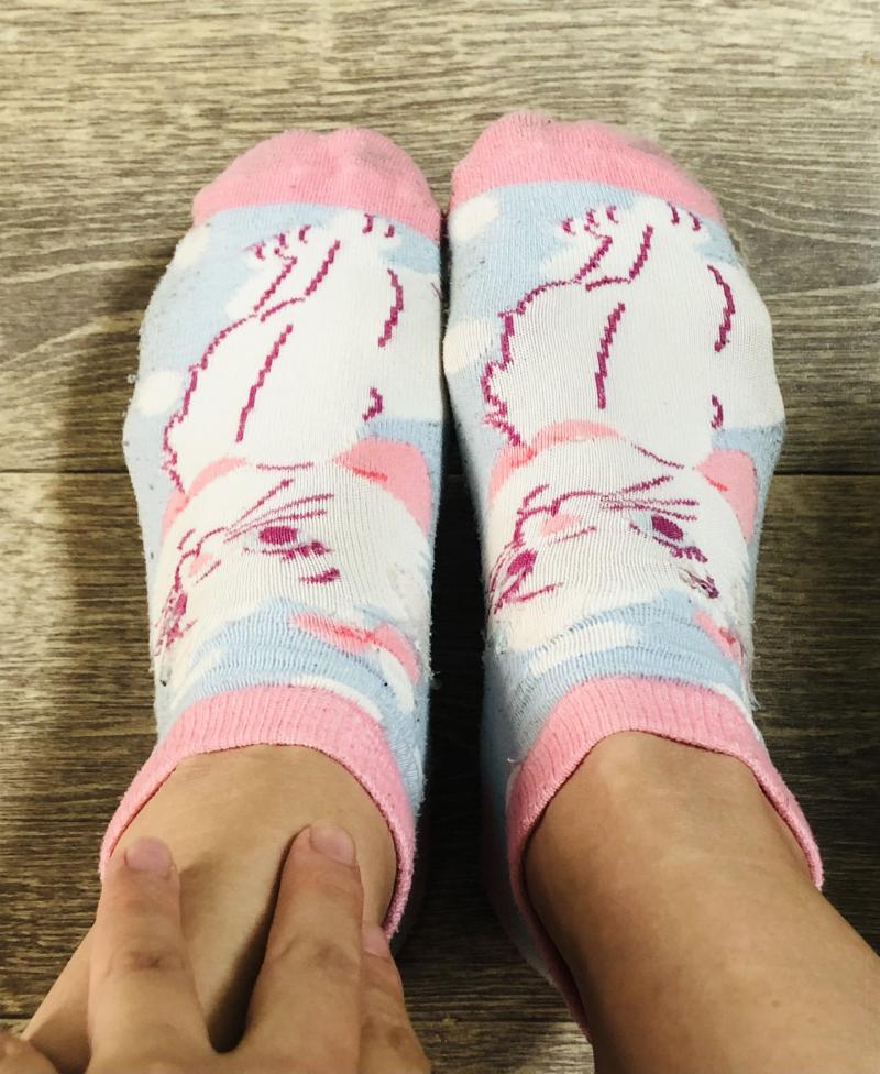 汗染みソックス♡
