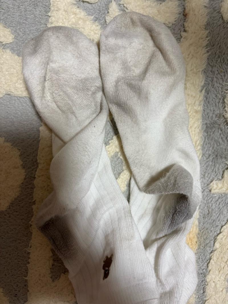 ７日着用！嗅いだら鼻に残る汗臭♡ソックス