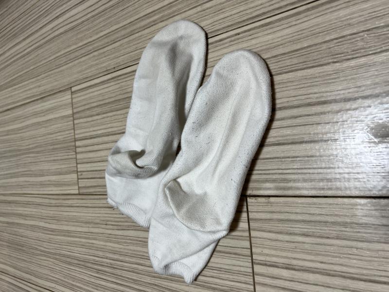 仕事3日履き!美容師のくさ〜い靴下!