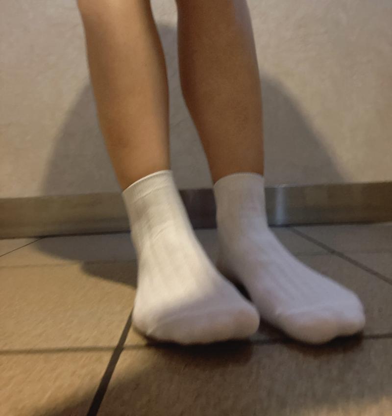 てんさま　部活で着用してる　靴下　ブラ