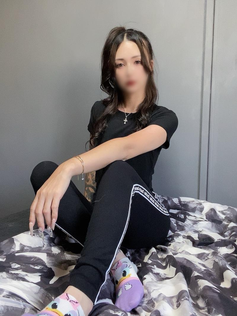 サイドのラインが可愛い♡黒のスパッツ