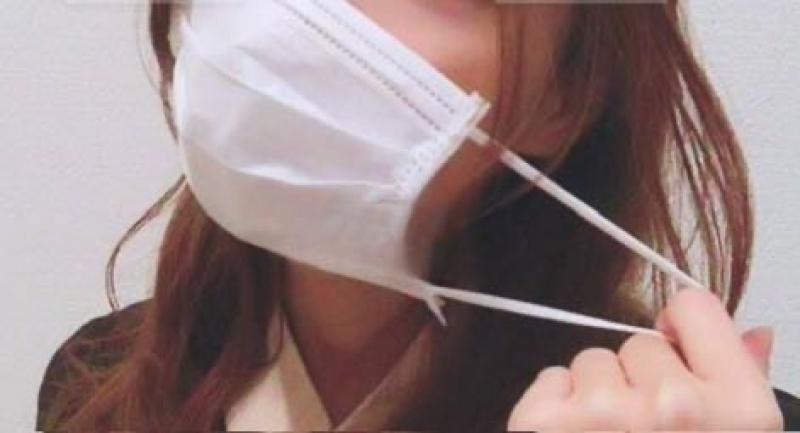 唾付きマスク♡