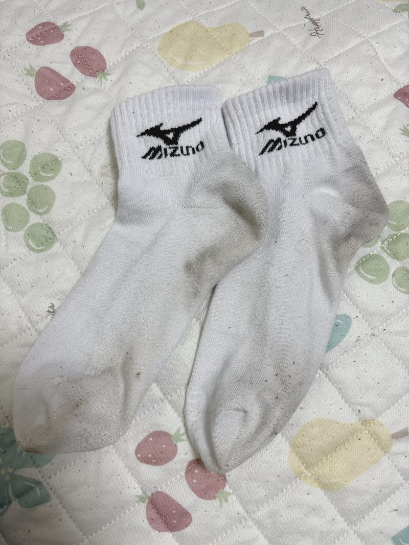 高校♡MIZUNO白靴下♡通学ソックス