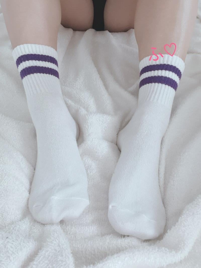 ●たっぷり3日着用●ムレムレになりすぎたラインソックス●