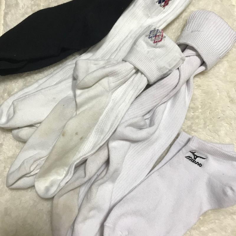 チャリ通時代のスクールソックス3足♡