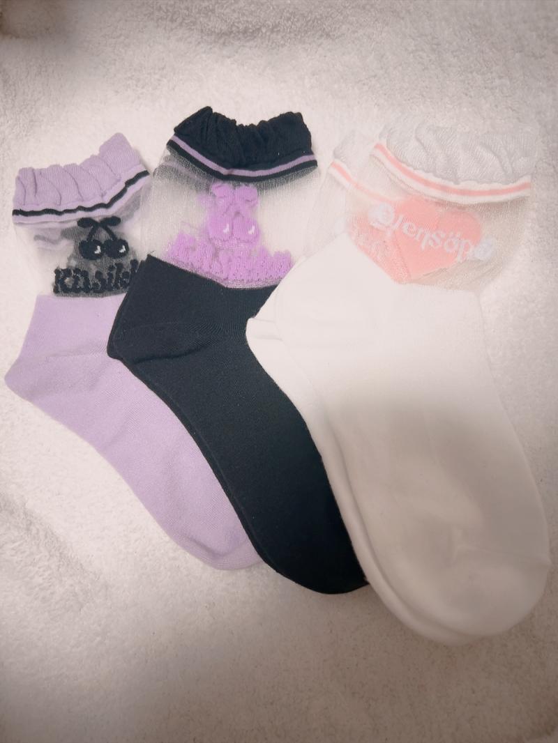 ラブトキ系の女児靴下♡３日履き♡