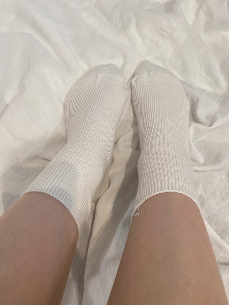 愛用白ソックス♡