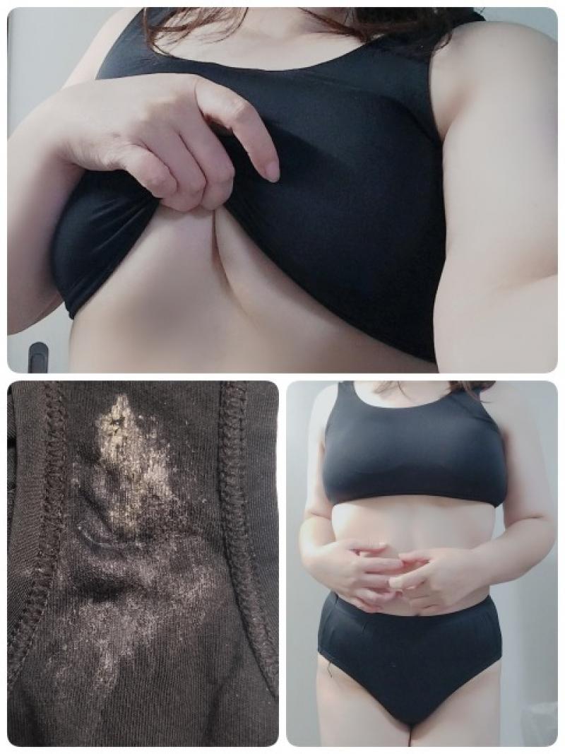 いつもより長く連続着用した濃厚わきが臭ブラ＆蒸れおま◎こパンティ