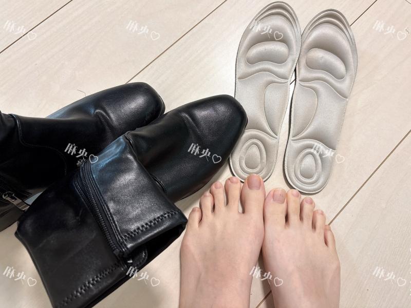 ブーツに1年使用深みのある香りの中敷き
