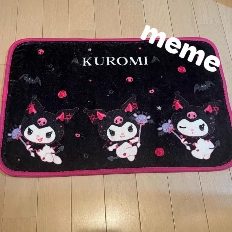 半年位洗ってない足拭きマット♡