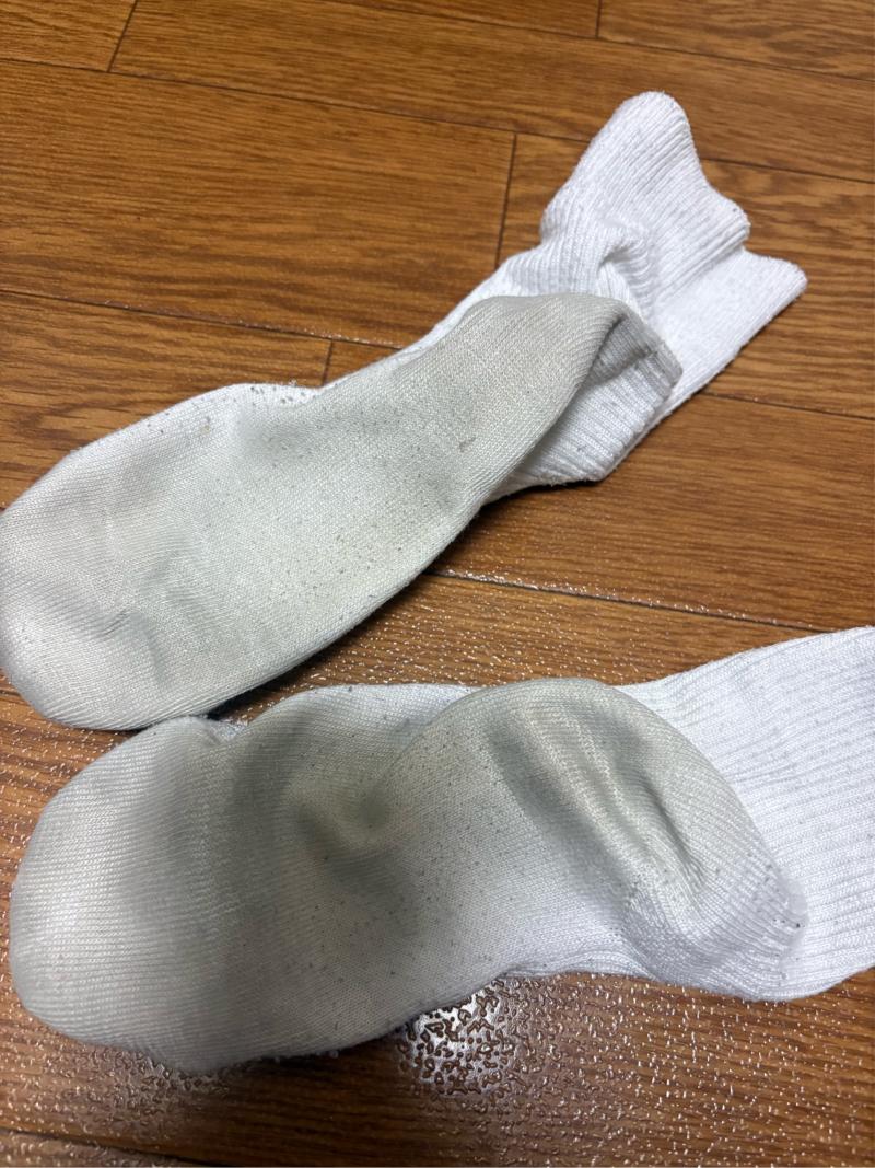 靴から匂い漏れてる(•ᴗ•; )3日目着用中