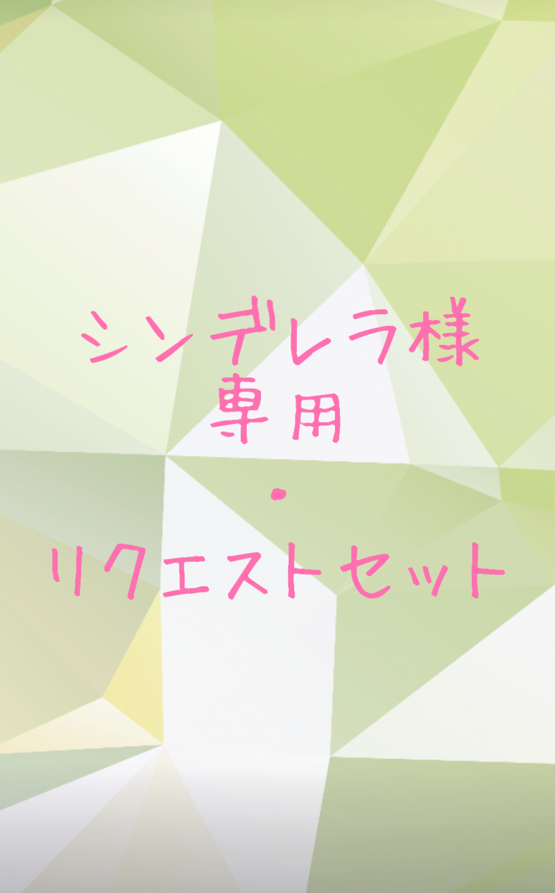 ♡【シンデレラ様専用】リクエスト品♡