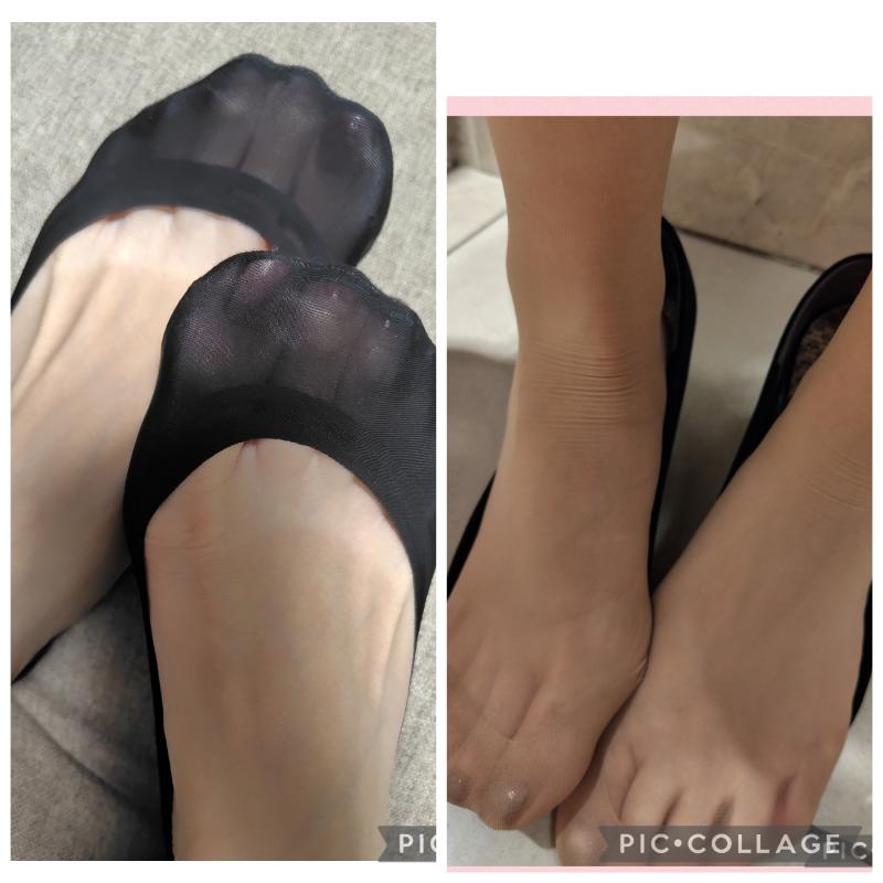 お仕事で着用の足モノ嗅ぎ比べセット♡