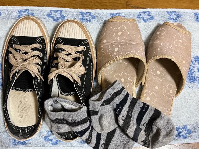 おまけ付き♡ スニーカー&スリッパセット
