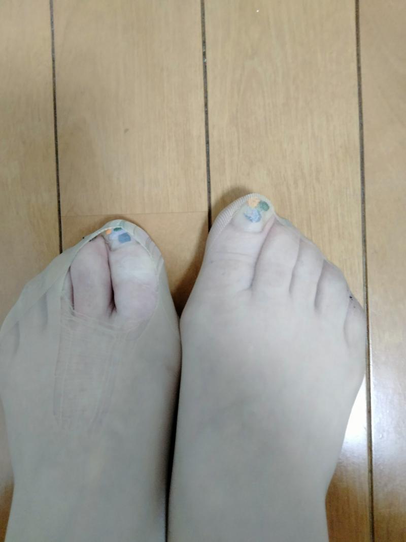 使い込んだストッキング