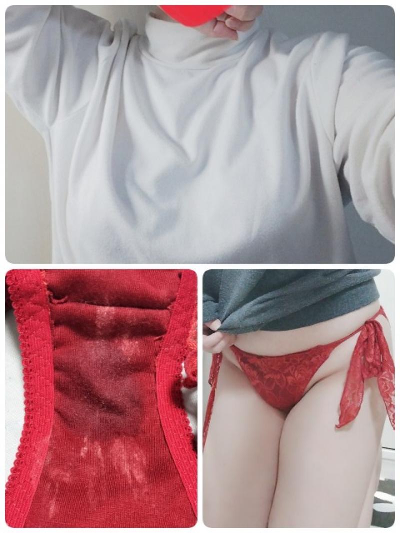 セットSALE☆わきが臭くさくさロンT&ぐりぐりお汚れ紐パン