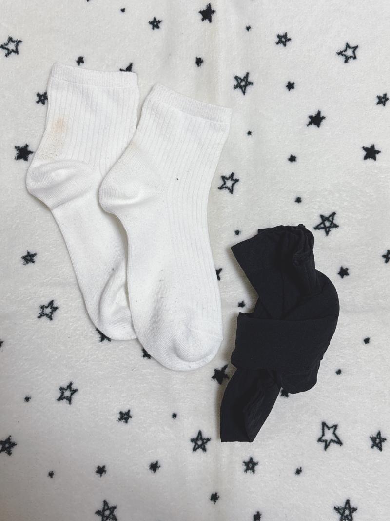 ❤︎２日着用❤︎ソックス＋ストッキング２枚セット