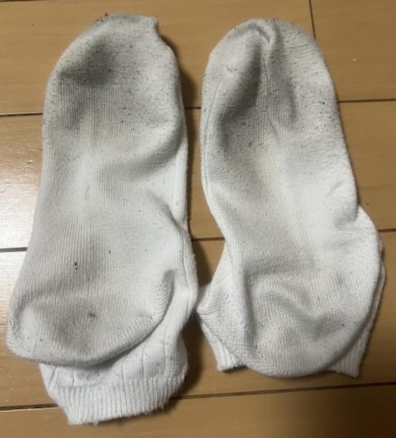 １週間着用♡白ソックス