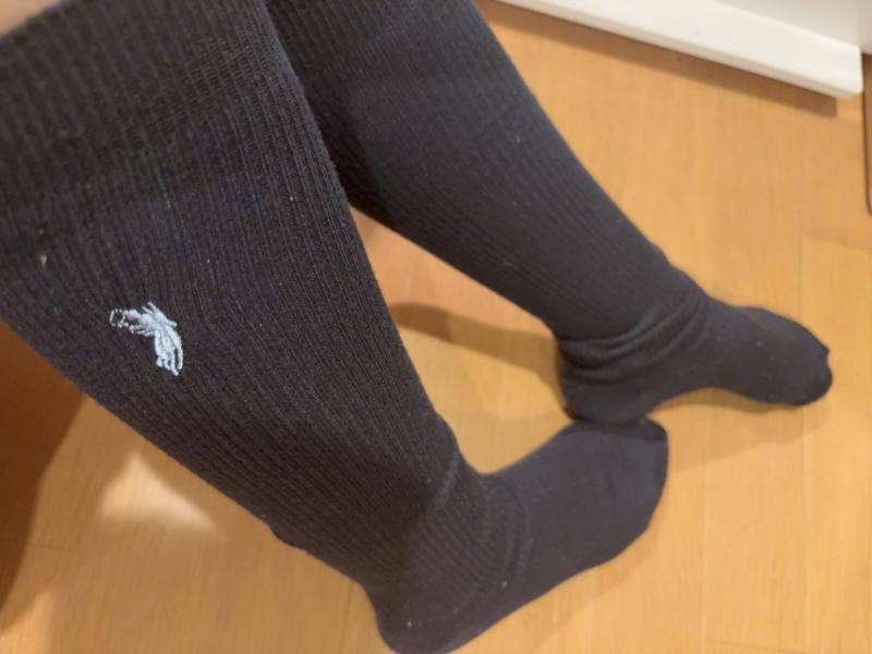 学生から使用！OLのスクールソックス