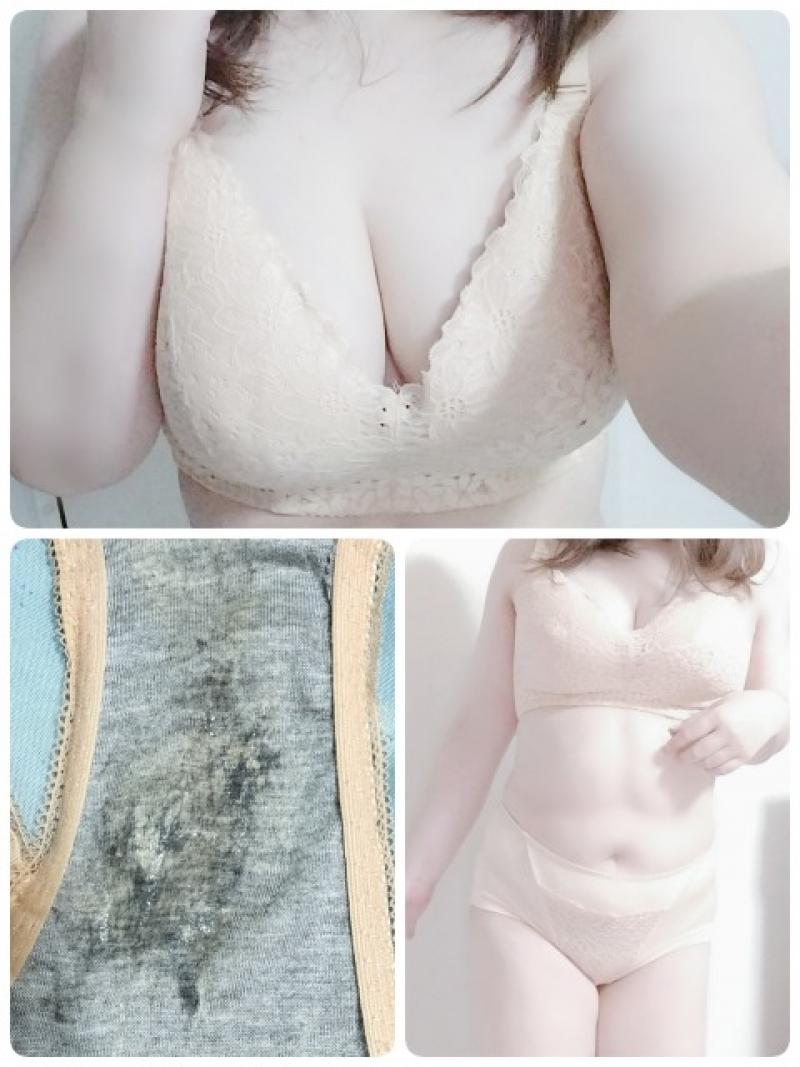 連続着用で濃厚ワキガ臭ブラ&濃厚おま〇こ臭パンティ