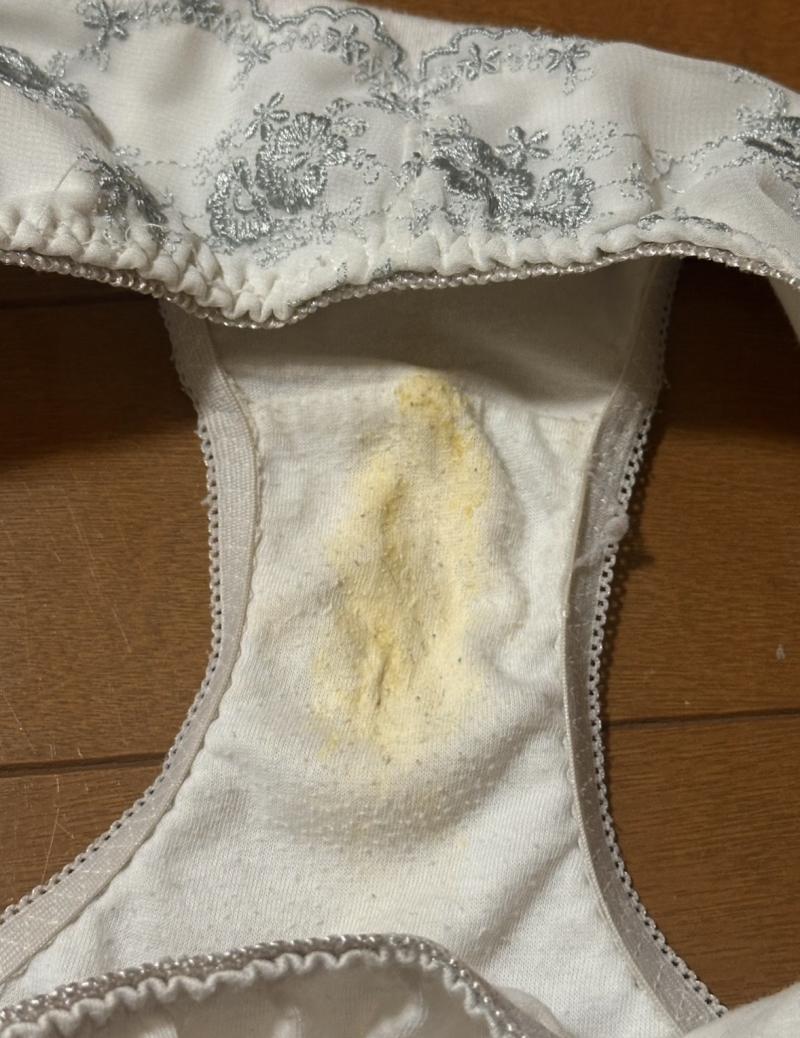 おりもの多め!2日履いたくさくさぱんつ