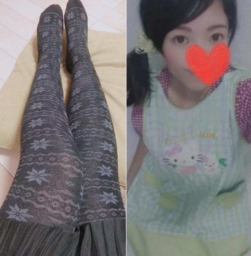 激臭4日履き♥先生の可愛いタイツ♥直履きオナも♥