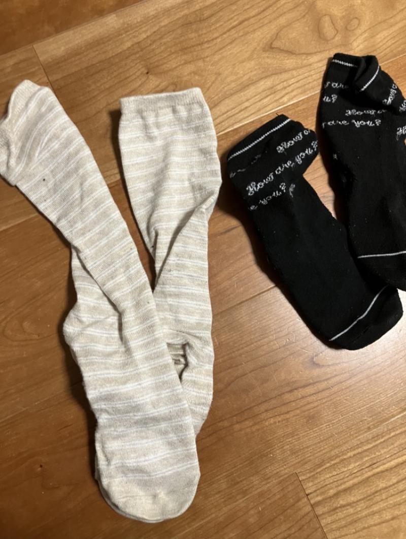 バスガイドの2日履きハイソックスと3日履き靴下