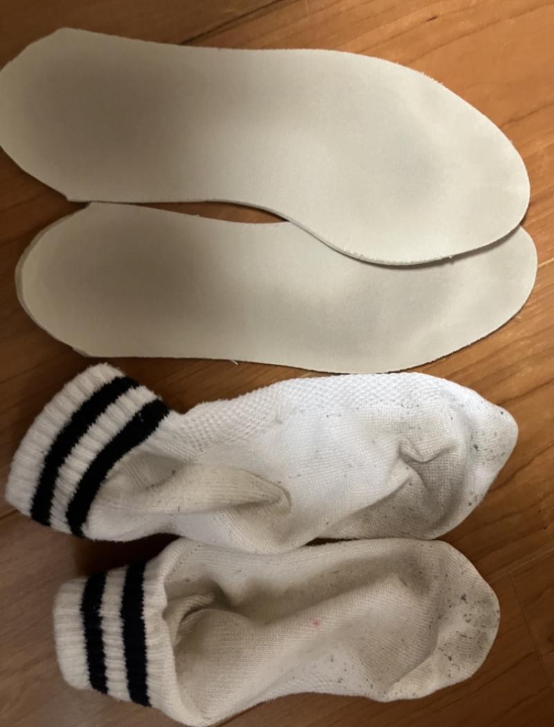 バスガイドの三日履き靴下とおまけの中敷き
