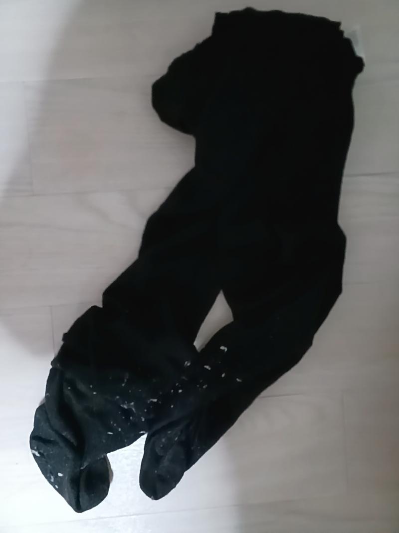 ひとみママ…冬だけの逸品★2か月着用黒タイツ
