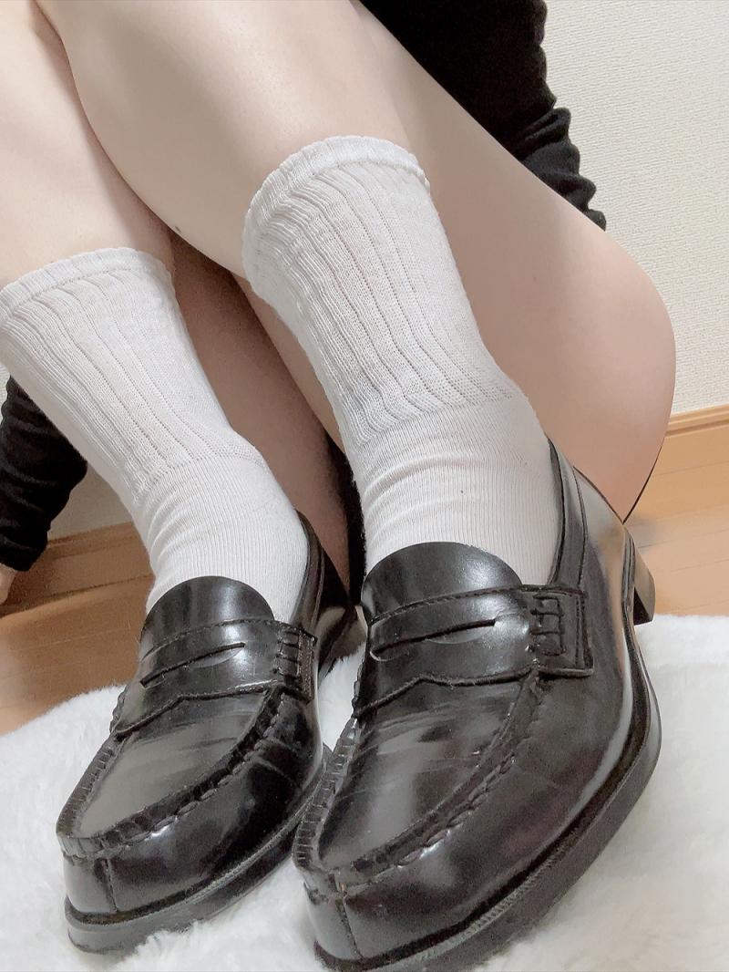 ハルタのローファー♡靴下と一緒にお届け♡