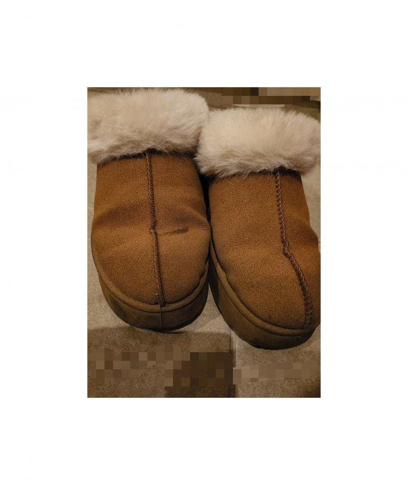 今日も履いてるお気に入りムートン♡