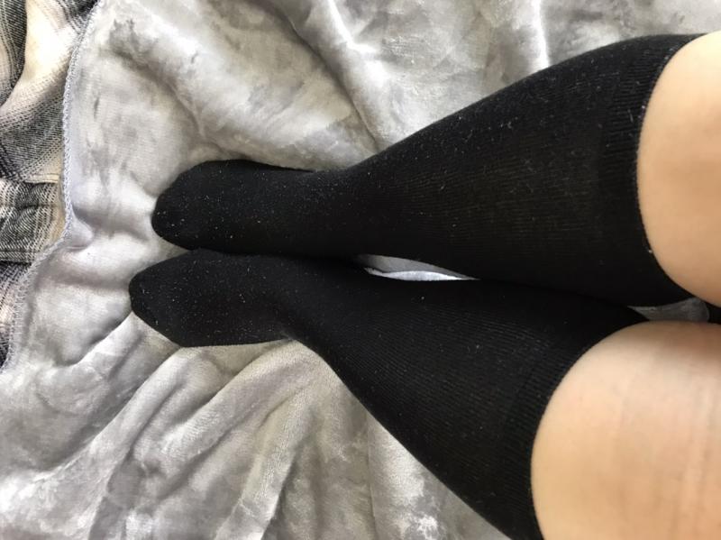ハイソックス使い古し