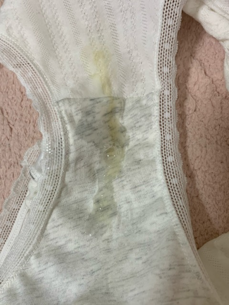 【発送前オナ付き♪】営業OLのド変態パンティー♡