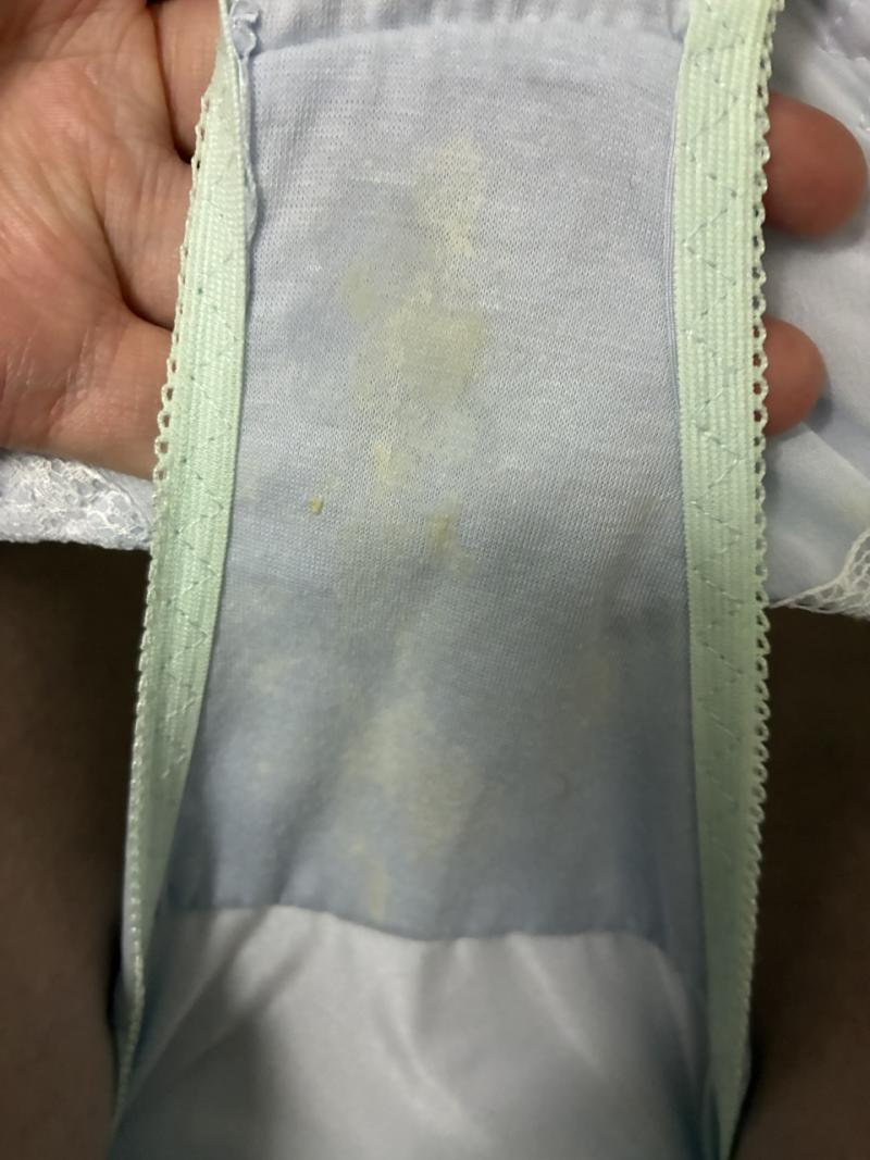 ○今日も着用パンティ