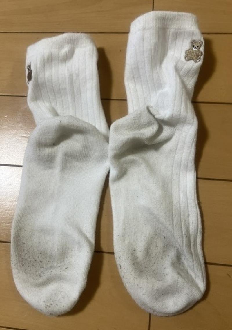 3日履き♡白ソックス