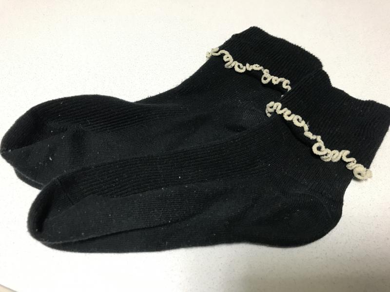 ２日着用くつした♪（ご注文いただいてからの着用）