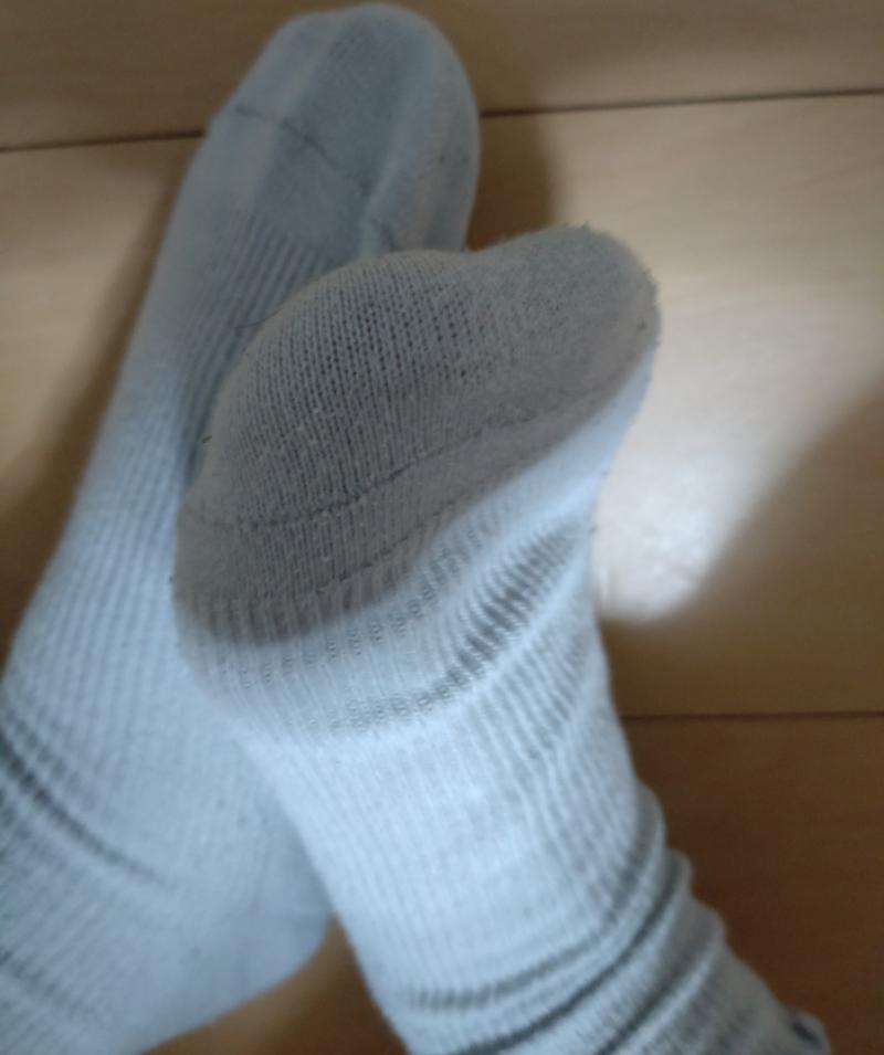 クタクタ靴下(•‿•)