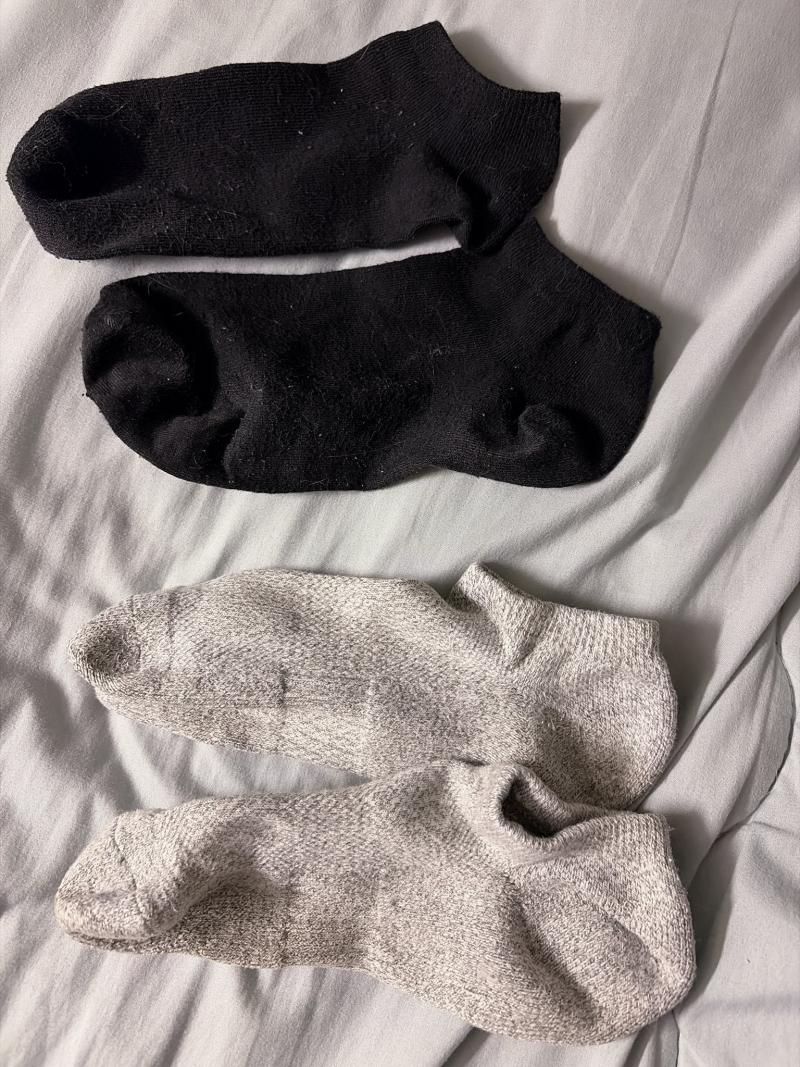 高校♡靴下2セット♡くるぶしソックス※毛玉あり