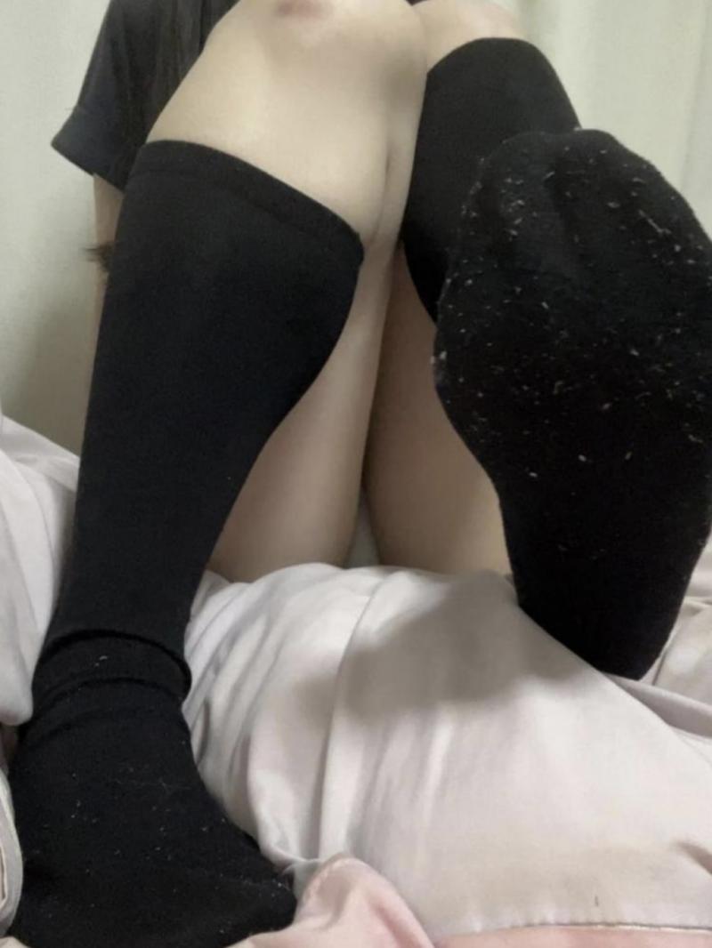 黒ハイソックス♡