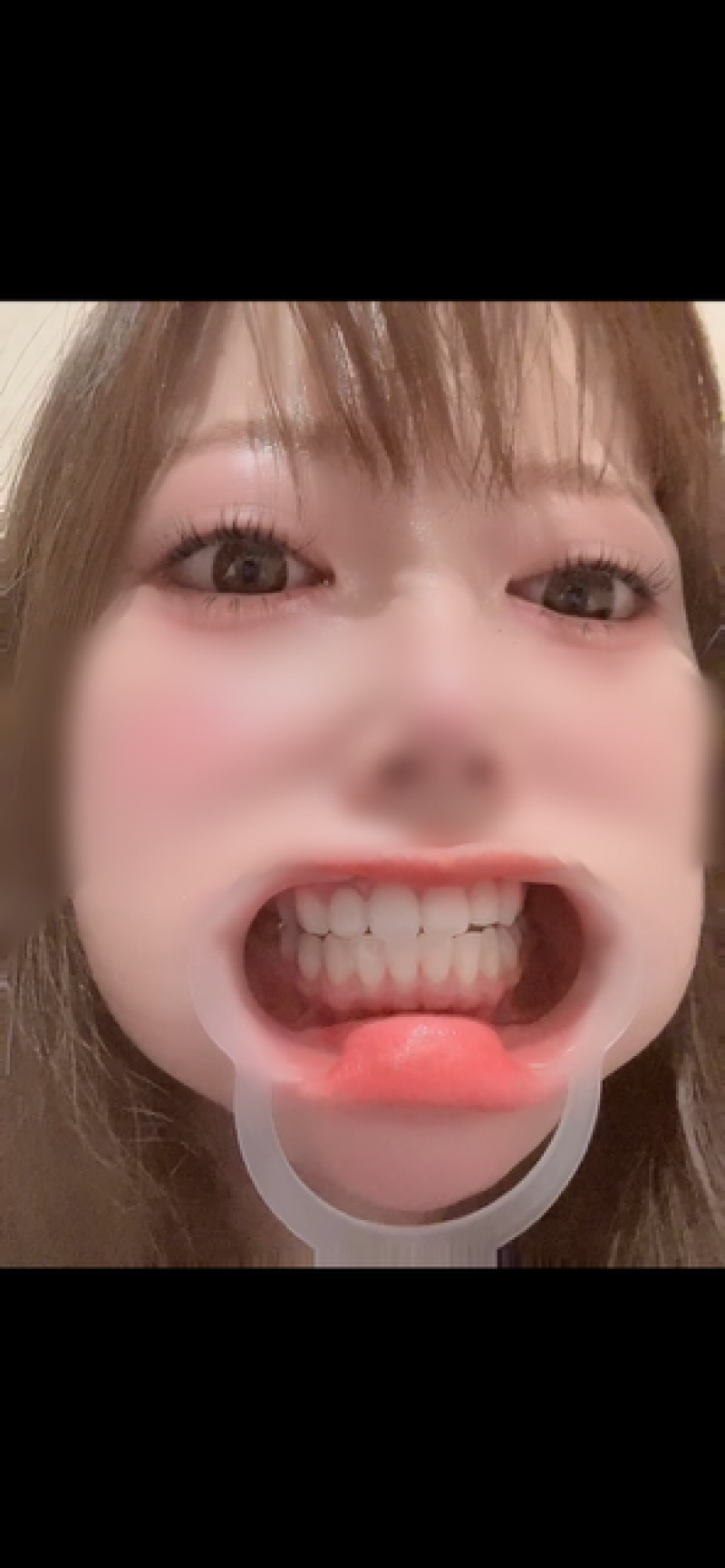 よだれ垂らしながら口内観察♡13分♡