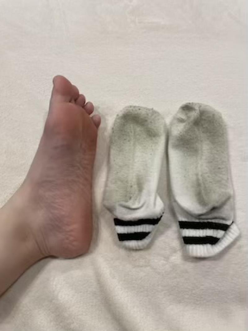 沼る臭さ♡５日履きソックス♡