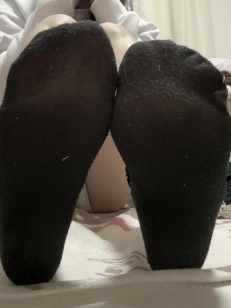 黒ソックス♡