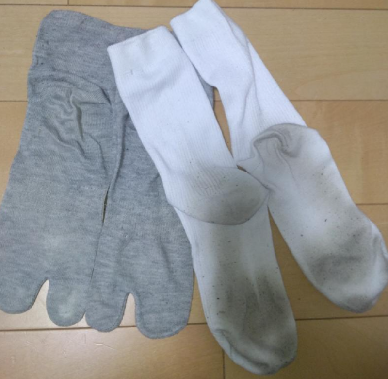 激臭❤︎白ハイソックス＆足袋ソックスセット