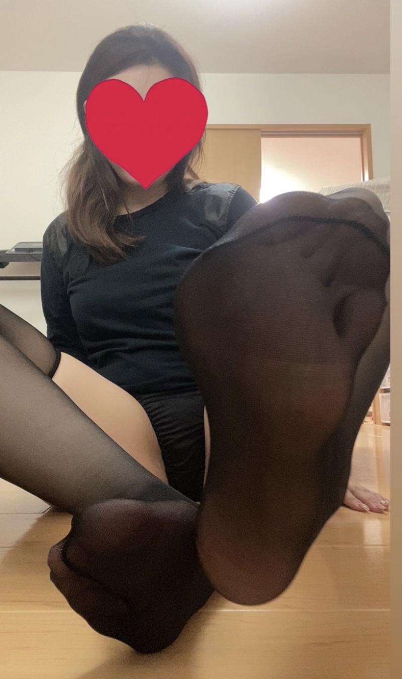 酸っぱ臭いニーハイストッキング❤️72時間履き！